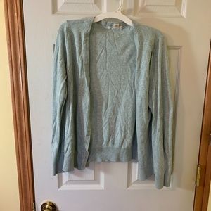 Light blue cardigan